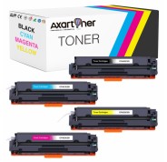 Compatible Pack x 4 HP CF400X / CF401X / CF402X / CF403X 201X Cartuchos de Toner