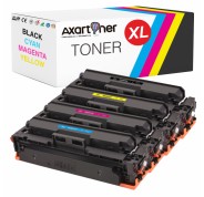 Compatible Pack x 4 HP W2030X / 31X / 32X / 33X - 415X - SIN CHIP - Cartuchos de Toner para HP Color LaserJet Pro MFP M454, M479