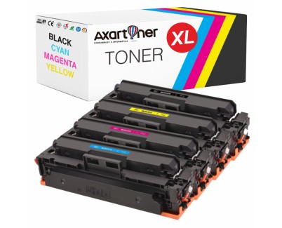 Compatible Pack x 4 HP W2030X / 31X / 32X / 33X - 415X - SIN CHIP - Cartuchos de Toner para HP Color LaserJet Pro MFP M454, M479