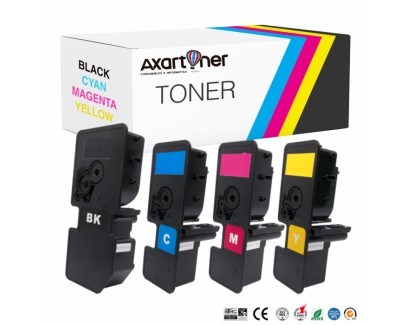 Compatible Pack x4 Kyocera TK5220 / TK5230 Cartuchos de Toner