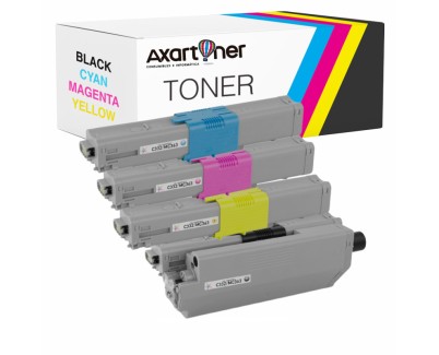 Compatible Pack x 4 OKI C332 / MC363 Cartuchos de Toner