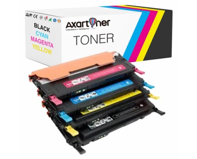 Compatible Pack x 4 Samsung CLP315, CLP310, CLX3170, CLX3175 Cartuchos de Toner