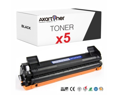 Compatible Pack x5 Brother TN1050 Negro Cartuchos de Toner para Brother HL-1110 HL-1112 HL-1212 HL-1210 DCP-1510 DCP-1610 DCP-1612 DCP-1512 MFC-1810 MFC-1910