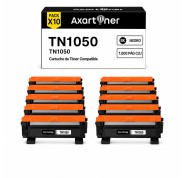 Compatible Pack x10 Brother TN1050 Negro Cartuchos de Toner para Brother HL-1110 HL-1112 HL-1212 HL-1210 DCP-1510 DCP-1610 DCP-1612 DCP-1512 MFC-1810 MFC-1910