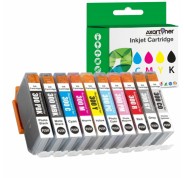 Compatible Pack x10 Canon PFI300 / PFI-300 Cartuchos de Tinta Pigmentada para Canon imagePROGRAF Pro-300