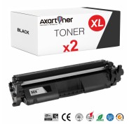 Compatible Pack x2 HP CF230X / 30X Negro Cartucho de Toner para HP LaserJet Pro M203, MFP M227