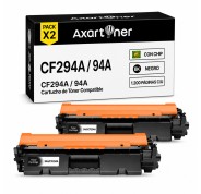 Compatible Pack x2 HP CF294A / 94A Negro Cartucho de Toner para HP LaserJet Pro M118 M118dw MFP M148 M148dw M148fdw M149fdw