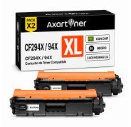 Compatible Pack x2 HP CF294X / 94X Negro Cartucho de Toner para HP LaserJet Pro M118 M118dw MFP M148 M148dw M148fdw M149fdw