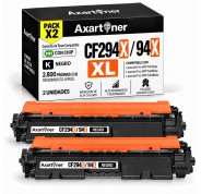 Compatible Pack x2 HP CF294X / 94X Negro Cartucho de Toner para HP LaserJet Pro M118 M118dw MFP M148 M148dw M148fdw M149fdw