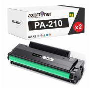 Compatible Pack x2 Pantum PA210 Negro Cartucho de Toner para Pantum P2200, P2500, M6500, M6550, M6600