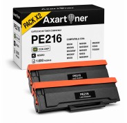 Compatible Pack x2 Pantum PE216 / PE-216 Negro Cartucho de Toner para Pantum P2506, P2506W, M6506, M6506NW, M6556, M6556NW, M6606, M6606NW