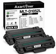 Compatible Pack x2 Samsung ML-1910 ML-1915 ML-2525 ML-2525W ML-2580N SCX-4600 SCX-4623F SCX-4623GN SF-650 ML1910 ML1915 ML2525 ML2525W ML2580N SCX4600 SCX4623F SCX4623CN SF650 Negro Cartucho de Toner MLT-D1052L / SU758A