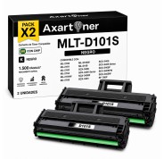Compatible Pack x2 Samsung ML-2160 / SCX-3405 Negro Cartucho de Toner MLT-D101S