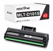 Compatible Pack x2 Samsung ML-2160 / SCX-3405 Negro Cartucho de Toner MLT-D101S