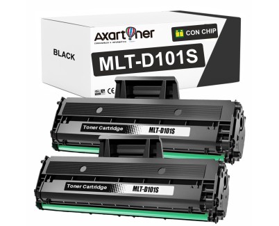 Compatible Pack x2 Samsung ML-2160 / SCX-3405 Negro Cartucho de Toner MLT-D101S
