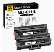 Compatible Pack x2 Samsung MLT-D111L Negro Cartucho de Toner SU799A para Samsung Xpress SL M2026 M2070 M2020W M2021W M2020 M2022 M2022W M2026W M2070W M2070F M2070FW