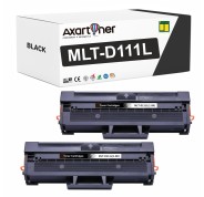 Compatible Pack x2 Samsung MLT-D111L Negro Cartucho de Toner SU799A para Samsung Xpress SL M2026 M2070 M2020W M2021W M2020 M2022 M2022W M2026W M2070W M2070F M2070FW