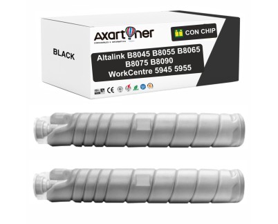 Compatible Pack x2 Xerox AltaLink B8045 / B8055 / B8065 / B8075 / B8090 - WorkCentre 5945 / 5955 Negro Cartucho de Toner 006R01605