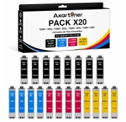 Compatible Pack x20 Epson T2991 / T2992 / T2993 / T2994 - 29XL Cartuchos de Tinta