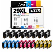 Compatible Pack x20 Epson T2991 / T2992 / T2993 / T2994 - 29XL Cartuchos de Tinta