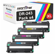 Compatible Pack x4 Brother DR243CL Tambor de Imagen (Drum) DR-243