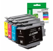 Compatible Pack x4 Brother LC-528 Cartuchos de Tinta LC528 para Brother MFC-J6760DW MFC-J6960DW MFC-J6975DW MFC-J6977DW
