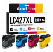 Compatible Pack x4 Brother LC427XL Cartuchos de Tinta - LC427XLVAL para HL-J6010DW, MFC-J5955DW, MFC-J6955DW, MFCJ-6957DW, MFC-J6959DW