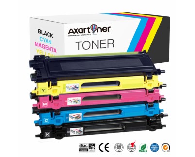 Compatible Pack x4 Brother TN135 / TN130 Cartuchos de Toner