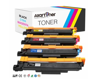 Compatible Pack x4 Brother TN247 / TN243 Cartuchos de Toner para MFC-L3750CDW L3770CDW L3710CW DCP-L3550CDW L3510CDW L3210CW HL-L3230CDW