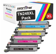Compatible Pack x4 Brother TN248 / TN248XL Cartuchos de Toner para Brother DCP L3520, L3560 - HL L3220, L3240, L8230, L8240 - MFC L3740, L3760, L8340, L8390 Compatible Pack x4 Brother TN248 / TN248XL Cartuchos de Toner para Brother DCP L3520, L3560 - HL L3220, L3240, L8230, L8240 - MFC L3740, L3760, L8340, L8390