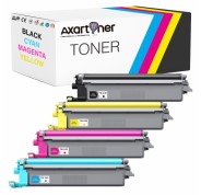 Compatible Pack x4 Brother TN249 Cartuchos de Toner para Brother HL-L8230CDW / HL-L8240CDW / MFC-L8340CDW / MFC-L8390CDW