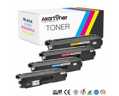 Compatible Pack x4 Brother TN325 / TN320 Cartuchos de Toner