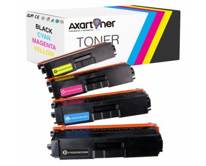 Compatible Pack x4 Brother TN326 / TN321 / TN329 Cartuchos de Toner