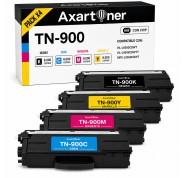 Compatible Pack x4 Brother TN900 Cartuchos de Toner TN-900 para HL-L9200CDWT, HL-L9300CDWTT, MFC-L9550CDW, MFC-L9550CDWT