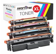 Compatible Pack x4 Canon 069H Cartuchos de Toner para I-Sensys LBP673Cdw / MF752Cdw / MF754Cdw