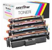 Compatible Pack x4 Canon 069 Cartuchos de Toner para I-Sensys LBP673Cdw / MF752Cdw / MF754Cdw