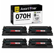 Compatible Pack x4 Canon 070H / 5640C002 Negro Cartucho de Toner para Canon i-SENSYS LBP243dw / LBP246dw / MF461dw / MF463dw / MF465dw