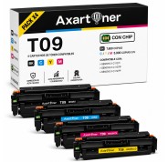 Compatible Pack x4 Canon T09 - CON CHIP - Cartuchos de Toner para i-SENSYS X C1127i, X C1127iF, X C1127P