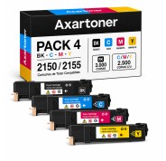 Compatible Pack x4 Dell 2150 / 2155 Cartuchos de Toner