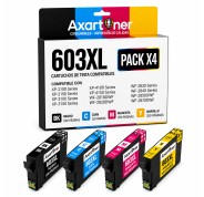 Compatible Pack x4 Epson 603XL Cartuchos de Tinta