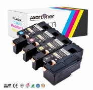 Compatible Pack x4 Epson Aculaser C1700 / C1750 / CX17 Cartuchos de Toner