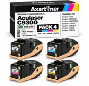 Compatible Pack x4 Epson Aculaser C9300 Cartuchos de Toner