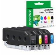 Compatible Pack x4 Epson T08G1 / G2 / G3 / G4 Cartuchos de Tinta Pigmentada para Epson WorkForce Enterprise AM-C5000 / AM-C6000