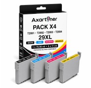 Compatible Pack x4 Epson T2991 / T2992 / T2993 / T2994 - 29XL Cartuchos de Tinta