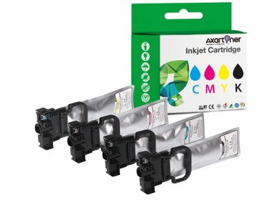 Compatible Pack x4 Epson T9451 / T9452 / T9453 / T9454 Cartuchos de Tinta Pigmentada T9441 / T9442 / T9443 / T9444