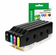 Compatible Pack x4 Epson WorkForce Enterprise AM-C550 Cartuchos de Tinta Pigmentada T08Q1 / T08Q2 / T08Q3 / T08Q4