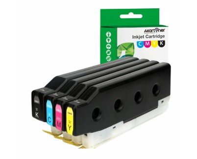 Compatible Pack x4 Epson WorkForce Enterprise AM-C550 Cartuchos de Tinta Pigmentada T08Q1 / T08Q2 / T08Q3 / T08Q4