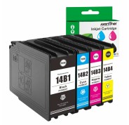 Compatible Pack x4 Epson WorkForce Pro EM-C7100DWF / EP-C7000DW Cartuchos de Tinta Pigmentada T14B1 / T14B2 / T14B3 / T14B4