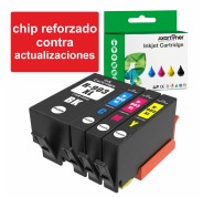 Compatible Pack x4 HP 903XL - Chip Anti-Actualizaciones - Cartuchos de Tinta