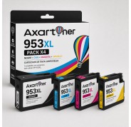 Compatible Pack x4 HP 953XL - Chip Actualizado - Cartuchos de Tinta